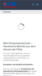 Mobile Screenshot of bkh-sicherheit.de